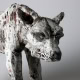 Wolf - Keramikskulptur von Andreas Hinder Keramik