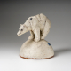 Eisbär keramische Skulptur Andreas Hinder Keramik