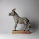keramische Tierplastik Zebra Andreas Hinder Keramik