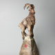 Steinbock Tierskulptur Andreas Hinder Keramik