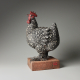 Huhn keramische Tierskulptur Andreas Hinder Keramik